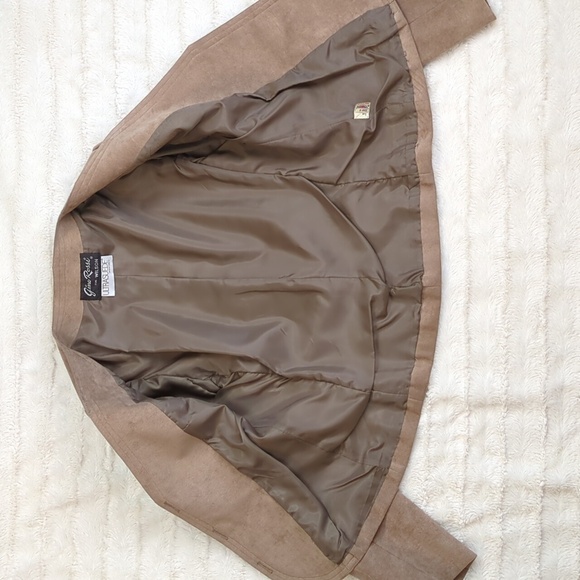 Vintage 70s Gino Rossi For Wilson Ultrasuede Jacket Union Made - Picture 10 of 16